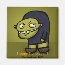 Hunch Back Stare Refrigerator Magnet