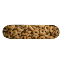 Hundreds Of Wheat Cereal Rings Skateboards