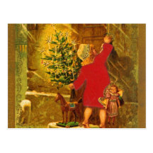 Hungarian Christmas from 1896 Postcards