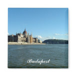 Hungarian Parliament and the Danube Fridge Magnet