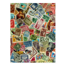 Hungarian Stamp Mixture Post Cards