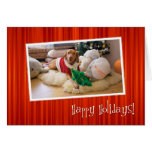 Hungarian Vizsla Christmas Card 010