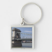 Hungary, capital city of Budapest. Historic Key Chain