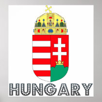 Hungary Coat of Arms Posters