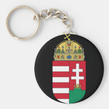 hungary emblem key chain