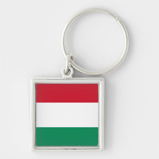 Hungary Flag Keychain