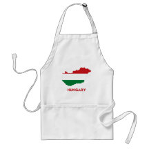 HUNGARY MAP APRON