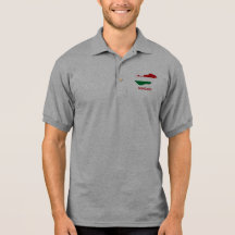 HUNGARY MAP POLO SHIRT