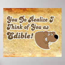 Hungry Bear Poster