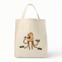 Hungry Bot - Grocery Tote bags