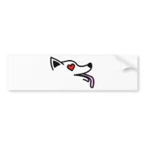 hungry eyes. bumper sticker