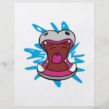 hungry hippo full color flyer