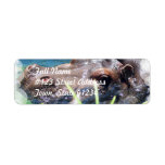 Hungry Hippo Mailing Label