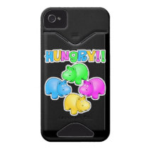 Hungry Hippopotamuses  Design Id Iphone 4 Cases