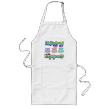 hungry  hippos aprons