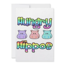 hungry  hippos invites