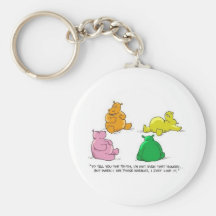 Hungry Hippos! - Keychain