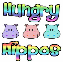 hungry  hippos photo cut outs