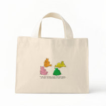 Hungry Hippos! - Tiny Tote Tote Bags