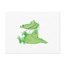 hungry hungry alligator post cards