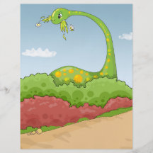 hungry hungry brontosaurus scene flyer