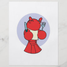 hungry hungry lobster custom flyer