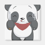 Hungry Panda Magnet