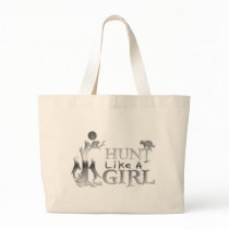 HUNT LIKE A GIRL COON HUNTING CANVAS BAGS