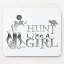HUNT LIKE A GIRL COON HUNTING MOUSE PADS
