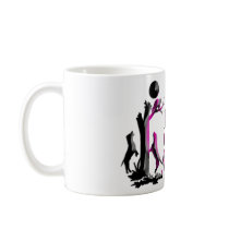 HUNT LIKE A GIRL COON HUNTING COFFEE MUG