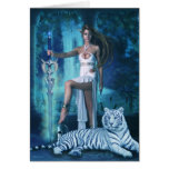 Hunter and Pet Tiger 2 (Card)