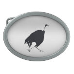 Hunter Bird Oval Belt Buckle