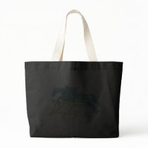 Hunter Jumper Horse Tote Bag