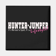 Hunter Jumper Horse Magnet