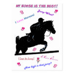 Hunter Jumper Horse Postcards