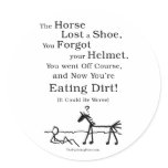 Hunter Jumper Horse stickers