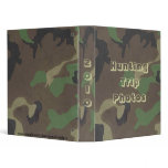 Hunter's Camo Design Avery Binder 1 EZD Touch Ring