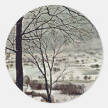 Hunters In The Snow (Month Of January) Detail Sticker