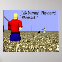 Hunting - Birds - Pheasant Hunting Poster