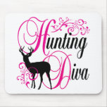Hunting Diva Mouse Pad