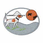 Hunting Dog Scene embroidered shirts