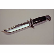 Hunting knife cut outs