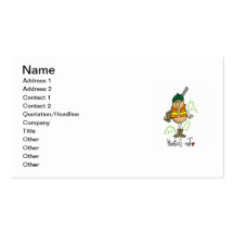 Hunting Nut T-shirts and Gifts Business Card Templates