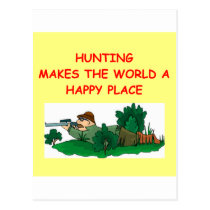 hunting postcards