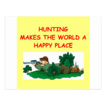 hunting postcards
