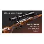 Hunting rifle business card