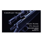 Hunting rifle business card 4