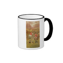 Hunting Scene, 1906 mugs