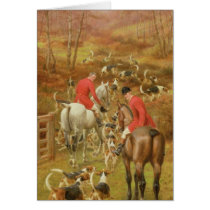 Hunting Scene, 1906 cards