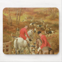Hunting Scene, 1906 mousepads